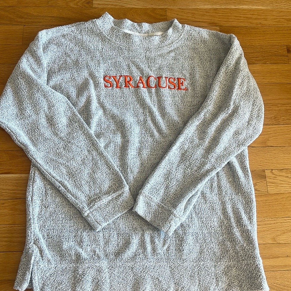 Syracuse Heather Grey Sweater